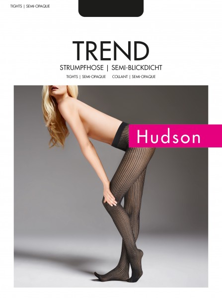 Hudson - Punčochové kalhoty s prolamovaným vzorem