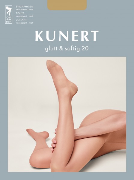 Kunert Glatt &amp; Softig 20 - Nylonové punčocháče