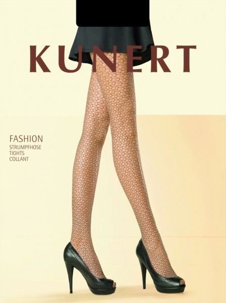 KUNERT - Trendy patterned fishnet tights Jazziness