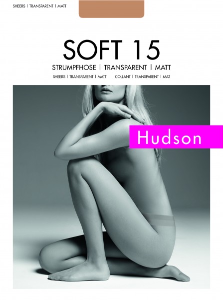 Hudson - Přírodní vzhled punčochové kalhoty Soft 15