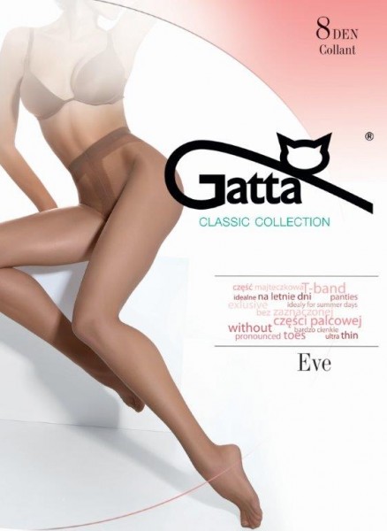 Gatta - Ultra tenké letní punčochové kalhoty 8 denier