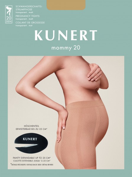 KUNERT Mommy 20 - Těhotenské punčochové kalhoty
