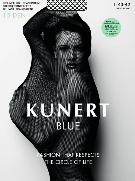 Kunert - Elegantní semi-neprůhledné lesklé punčocháče satén Look 40