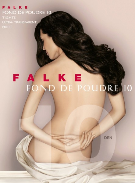 FALKE Fond de Poudre 10 - Ultra-transparent, matte effect tights