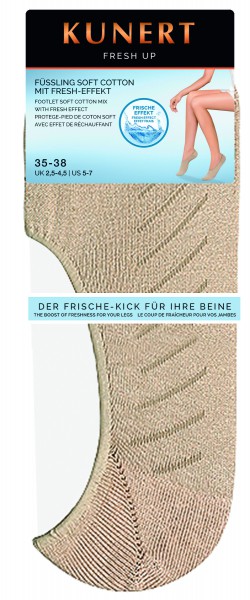 Kunert - Classic boty vložka s bavlnou Fresh up