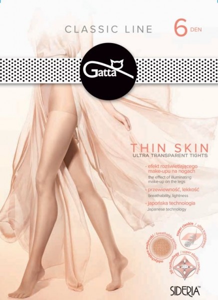 Gatta Thin Skin - Dámské punčochowé kalhotyj