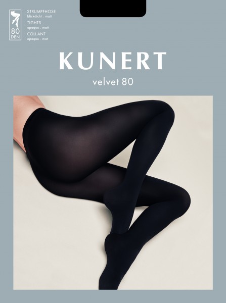 Kunert Velvet 80 - Neprůhledné punčocháče z mikrovlákna