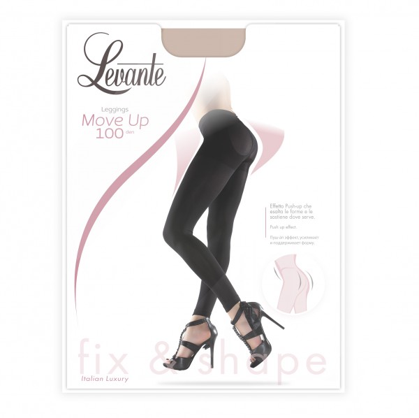 Levante - Opaque push-up legging Move Up Shaper 100 denier