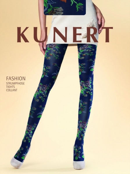 KUNERT - Beautiful, flower pattern tights