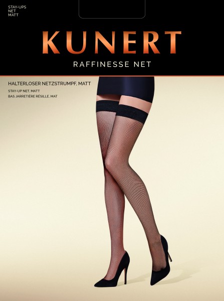 Kunert Raffinesse Net - Klasické dámské síťované punčochy
