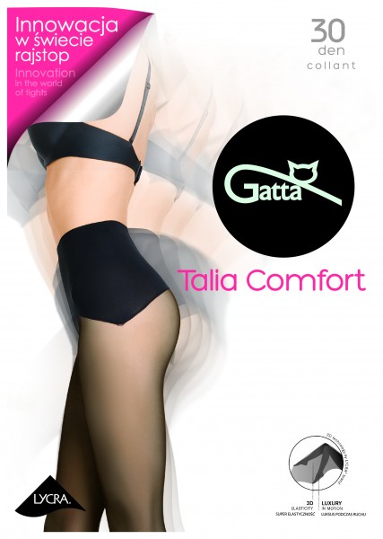 Gatta - Punčochové kalhoty s pohodlným bezešvým pasem