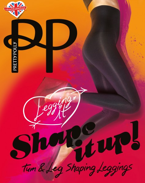 Pretty Polly - Shape It Up - Tum a nohou Tvarování Legíny