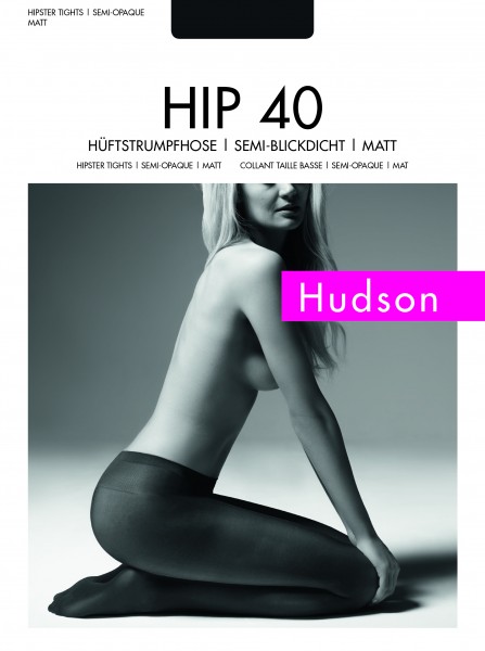 Hudson - Semi-opaque hipster tights Hip 40